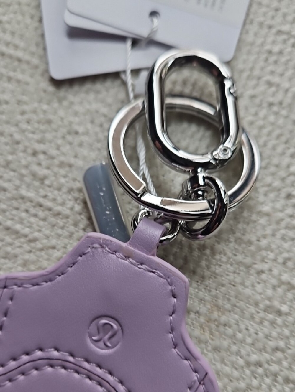 lululemon athletica Lavender Define Jacket Keychain Charm - Picture 11 of 13